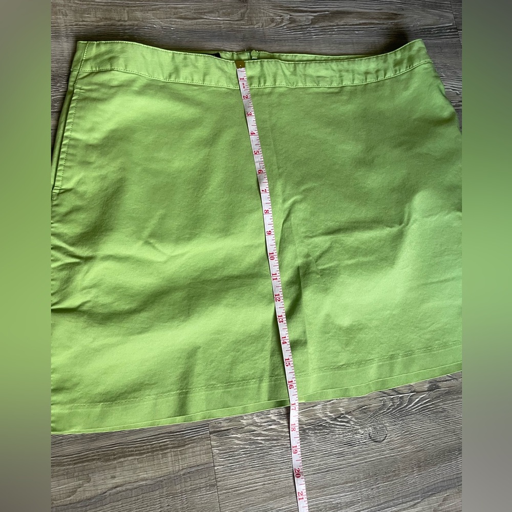 Adidas Lime Green Stretch Skirt - Picture 4 of 6